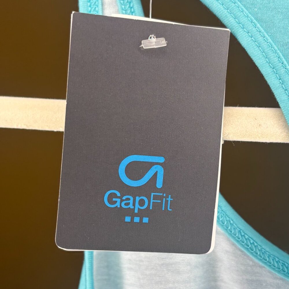 GapFit “Squat Goals” Ombre Racerback Tank | Women’s Medium | Workout Gym Top - Picture 5 of 5